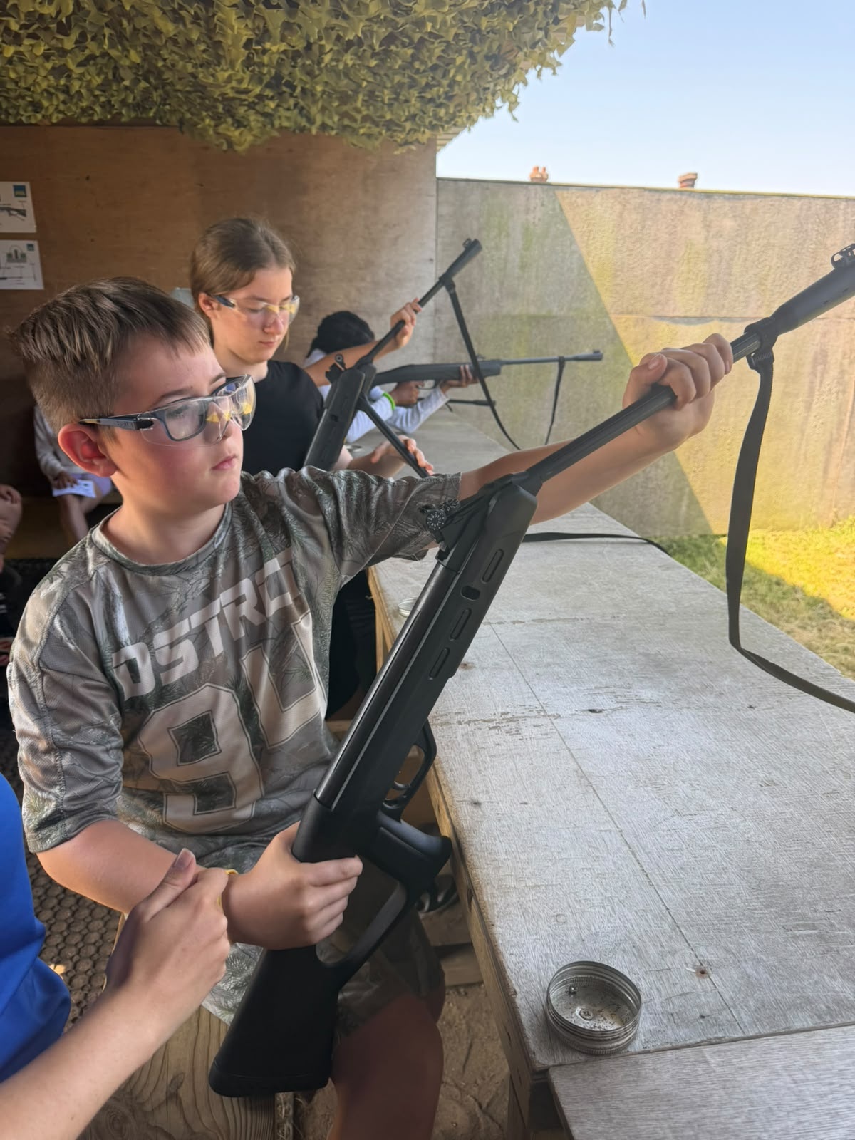 Comm Block Rifle Ghyllgrove Community Primary School - Day 3: Group 2 aim to finish ...